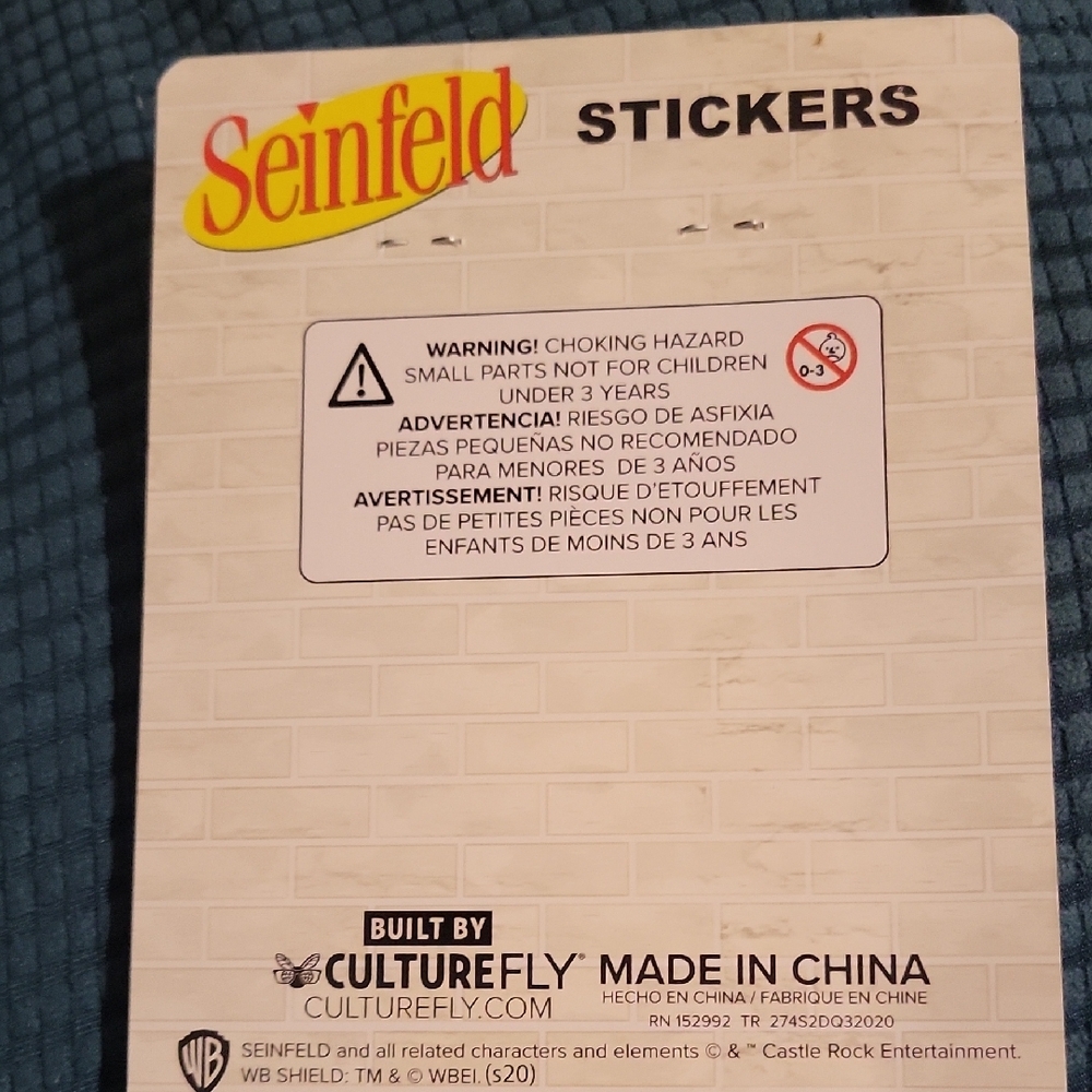 Seinfeld Sticker Set - Multicolor - Picture 2 of 4